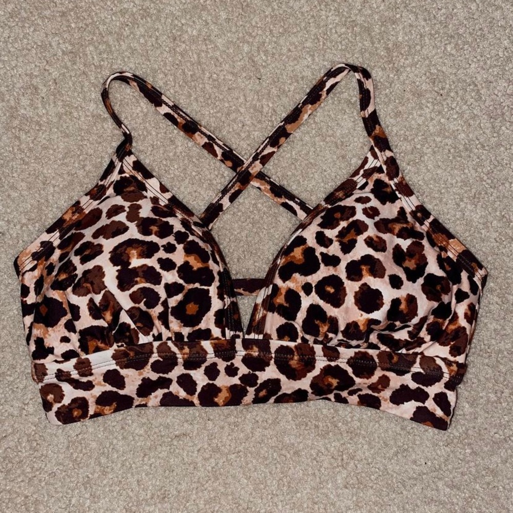 Target Leopard Bikini Top